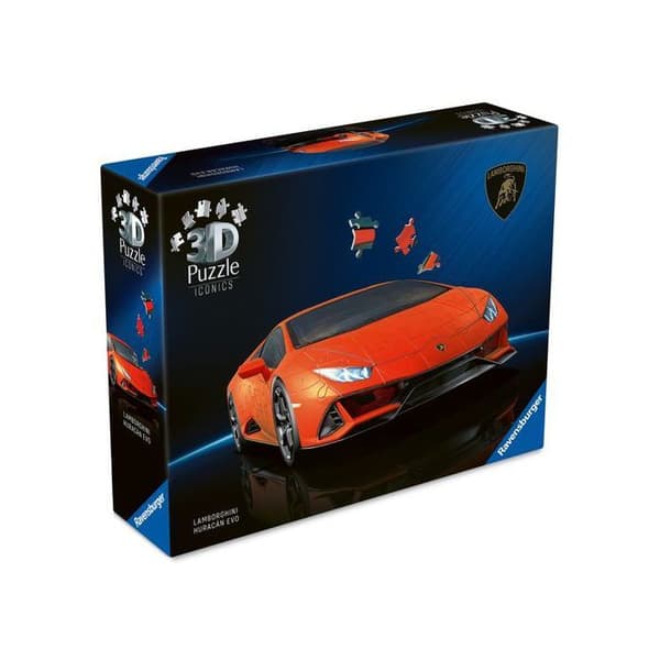 Puzzle 3D Iconics Lamborghini Huracán Evo Orange