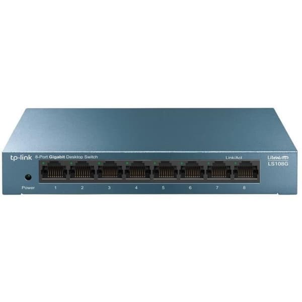 TP-Link LS108G Switch Ethernet 8 porte 10/100/1000 Mbps