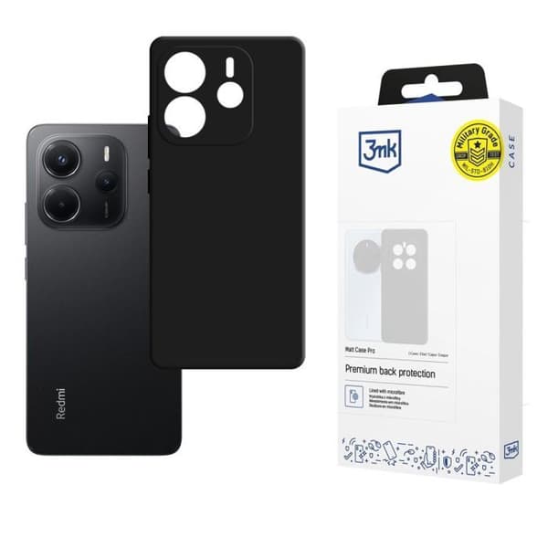 3MK Matt Case Pro Sort telefoncover