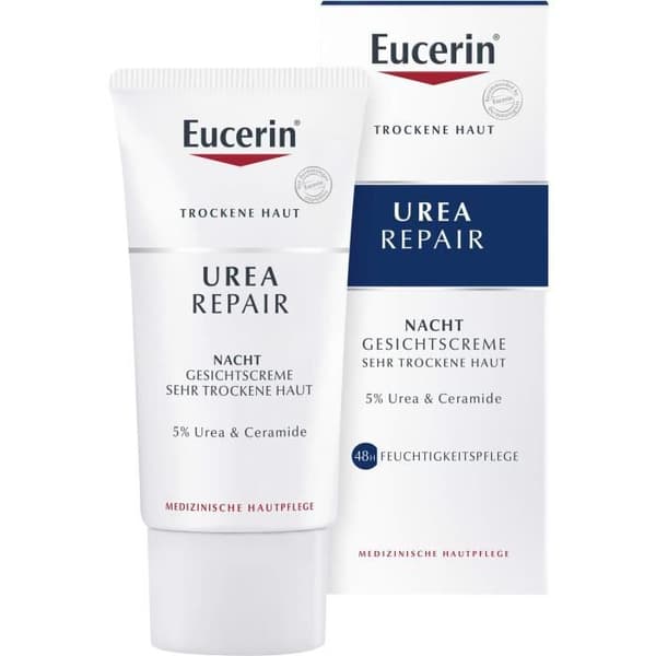 Fuktighetskräm - EUCERIN - Urea Repair 5% - 50 ml - Torr hud - Krämtextur