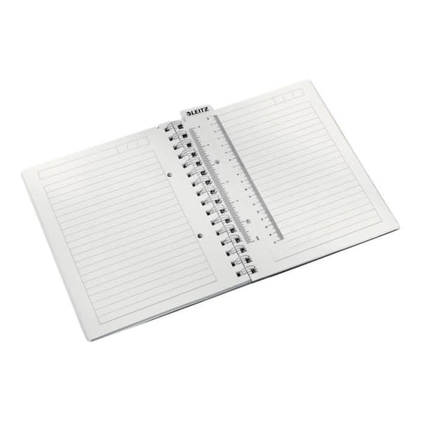 Cahier A5 - Leitz - WOW - 80 ark - Polypropylen omslag - Lilla
