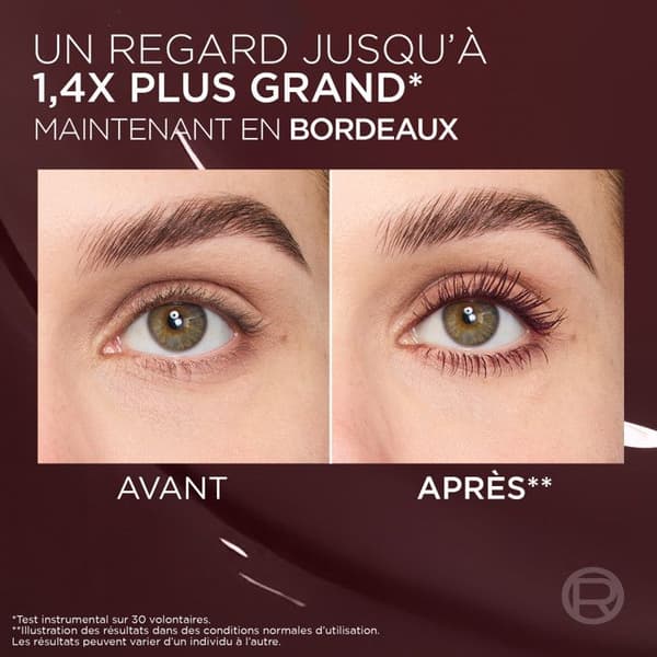 L'Oréal Paris Panorama Volume Millions de Cils Bordeaux Cashmere 9.9ml