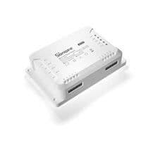 Intelligent switch - SONOFF - 4CHR3 - Wi-Fi - Stemmestyring - 4 grupper