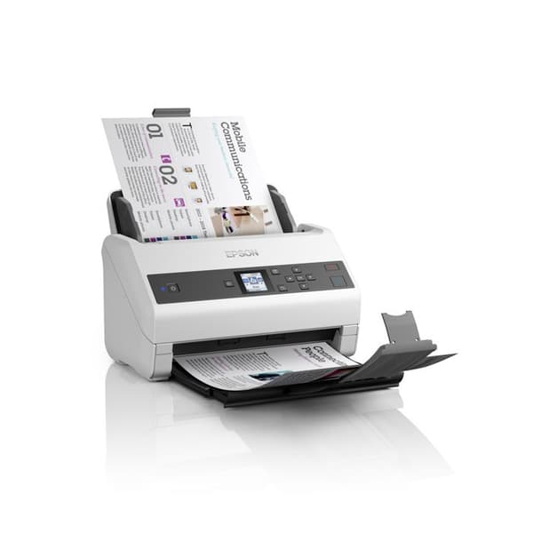 Dokumentscanner - EPSON - WorkForce DS-870 - Automatisk dupleks - 600 dpi