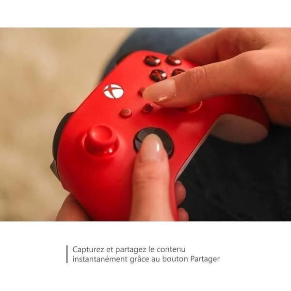 Spilkontrol - Xbox - Trådløs - Rød