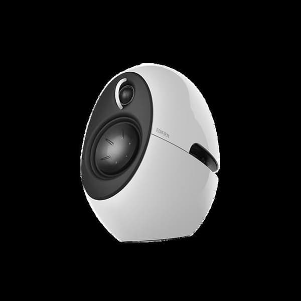 Edifier E25HD Luna Eclipse White Hifi tilsluttet højttaler sælges i par