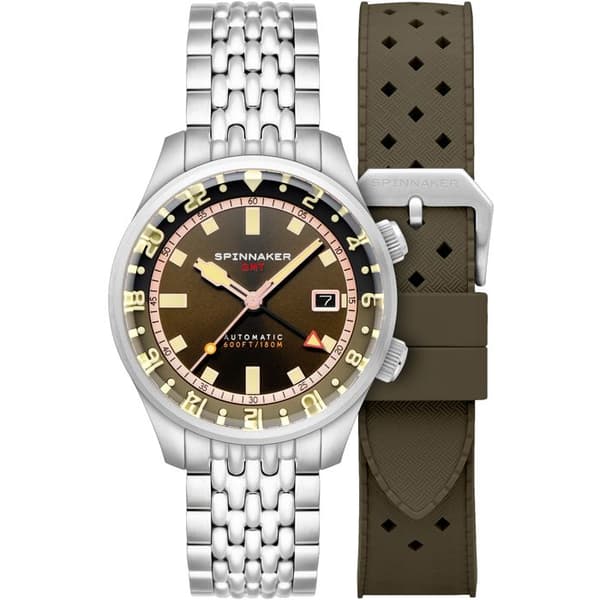 Spinnaker SP-5121-22 Herreur Bradner GMT Automatisk