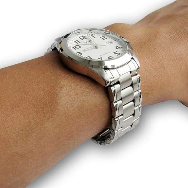 CASIO MTP-1259PD-7BEF Herreur - Rustfrit stål - Analog - Vandafvisende