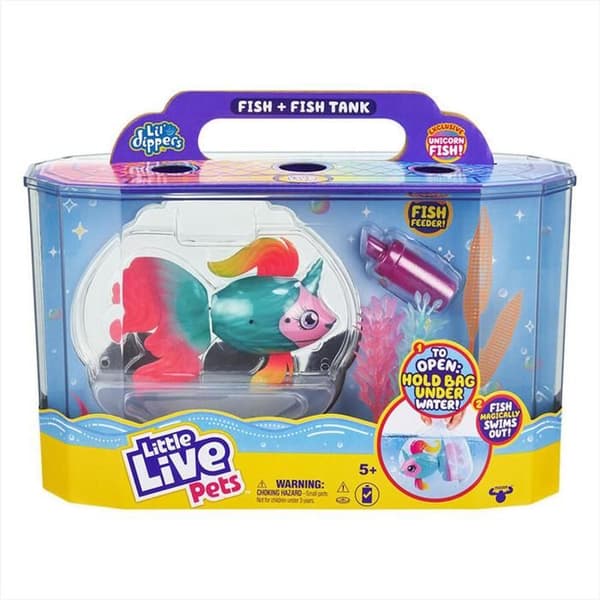 Little Live Pets Interaktiv Pez Med Original Akvarium