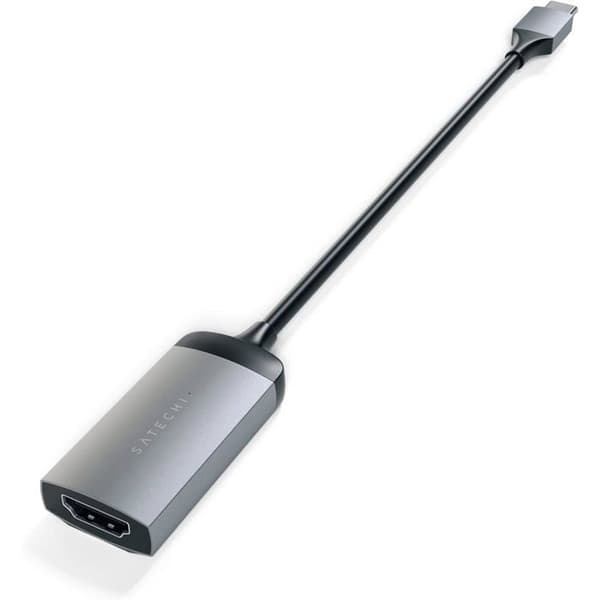 Satechi USB-C HDMI extern videoadapter grå