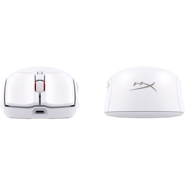 Trådløs mus - HyperX - Pulsefire Haste 2 - 26000 DPI - 6 knapper - RGB Hvid