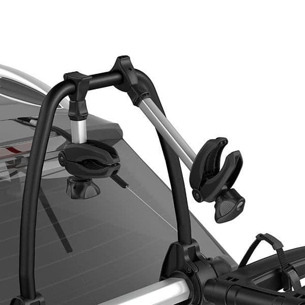 Cykelholder - Thule - Outway Platform - 2 cykler - Bagagerumsmontering - Sort