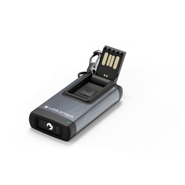Ledlenser K4R LED nøglering lampe med USB-interface, batteri 120 lm 20 g