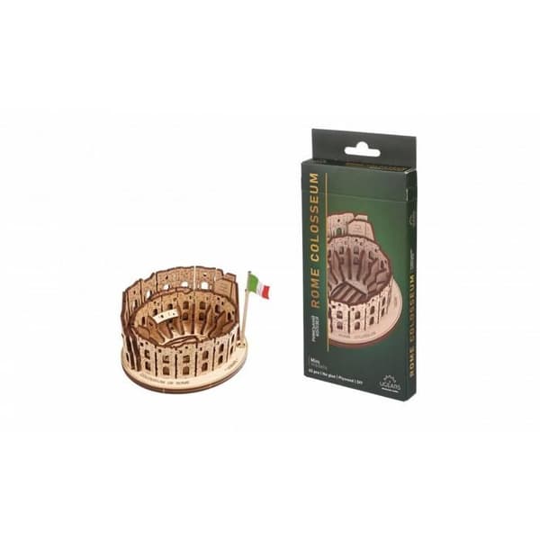 3D pussel i trä: Colosseum i Rom