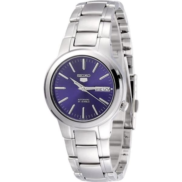Ur - Seiko - SNKA05K1 - Automatisk - Blå Skive - Rustfrit Stål