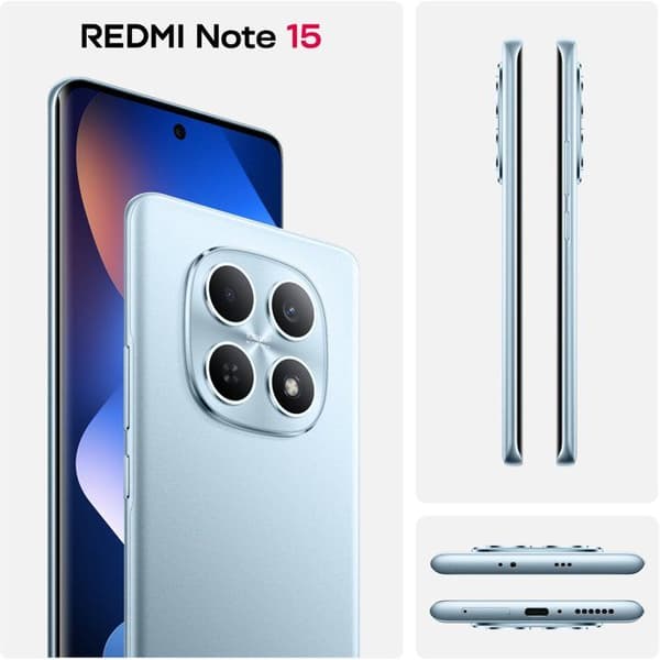 XIAOMI - Redmi Note 15 - 6 / 128 Go - Blå