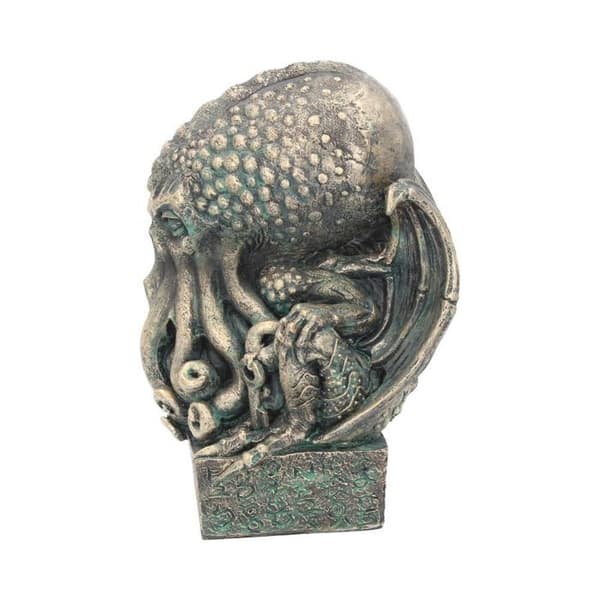 Skulptur - Nemesis Now - Cthulhu - Polyrésin - Guld Farve - One Size