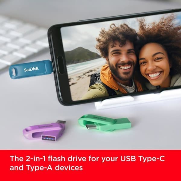 Clé USB - SanDisk - Ultra Dual Drive Go - 256GB - USB-C - USB 3.0