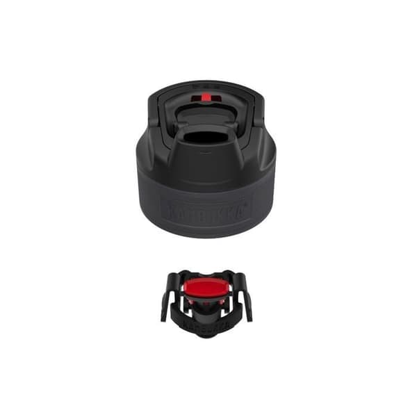 Isoleret flaske - KAMBUKKA - Elton - 1000 ml - Sort - 48 timer kold opbevaring