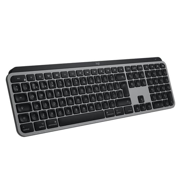 Klaviatur - Logitech - MX Keys S - Trådløs - Baggrundsbelyst - Rumgrå - QWERTY