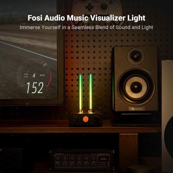 Fosi Audio AH-01A - Musikrytme visualizer lys - Synkroniserede lyseffekter
