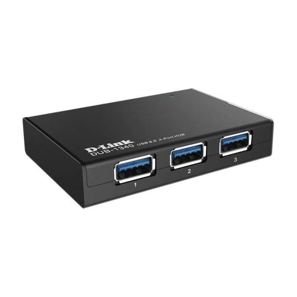 D-LINK HUB 4 porte "Superspeed" USB 3.0 - DUB-1340