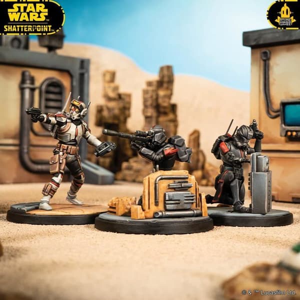 Figur - Atomic Mass Games - Star Wars - Clone Force 99 - 5 figurer - Strategispil