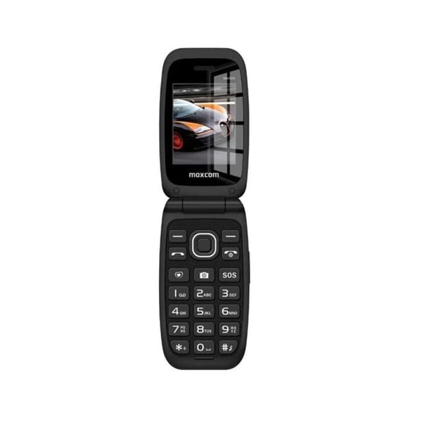 Maxcom MM828L 4G Dobbelt Sim Sort Mobiltelefon