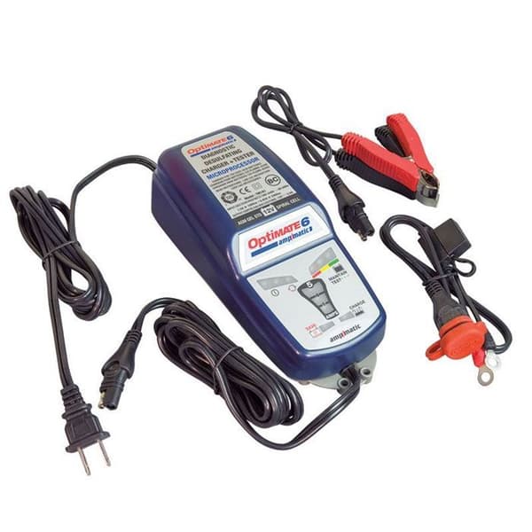 Motorcykelbatteriladdare Tecmate Optimate 6 ampmatic