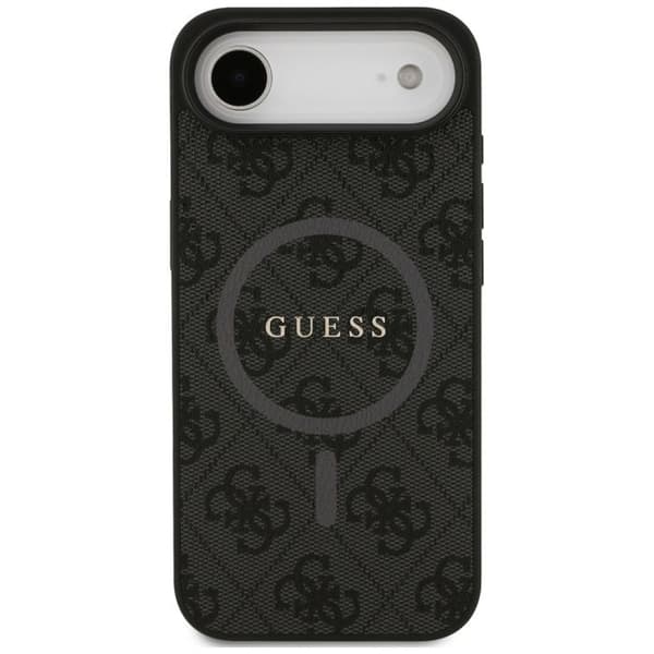 Coque Guess 4G Ring Classic Logo MagSafe til iPhone Air - Sort