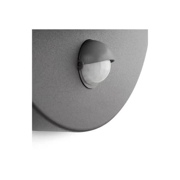 Væglampe - Philips - Juni - Grå - Metal - LED - E27 - Indendørs
