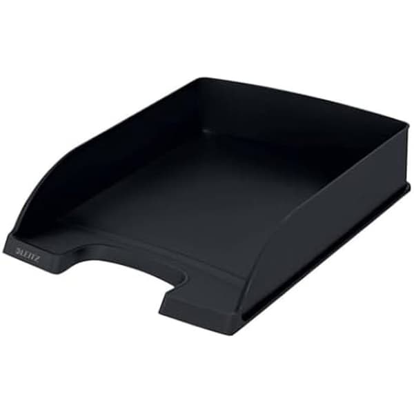Brevbakke - LEITZ - L:Letter Tray Plus - A4 - Genanvendt - Sort