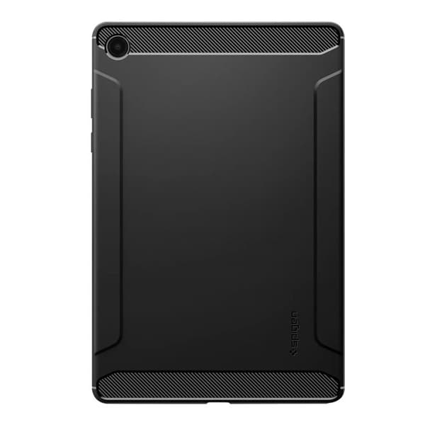 Skydd - SPIGEN - Galaxy Tab A11 Plus - Rugged Armor - Matt kolfiberutseende - Luftkudde