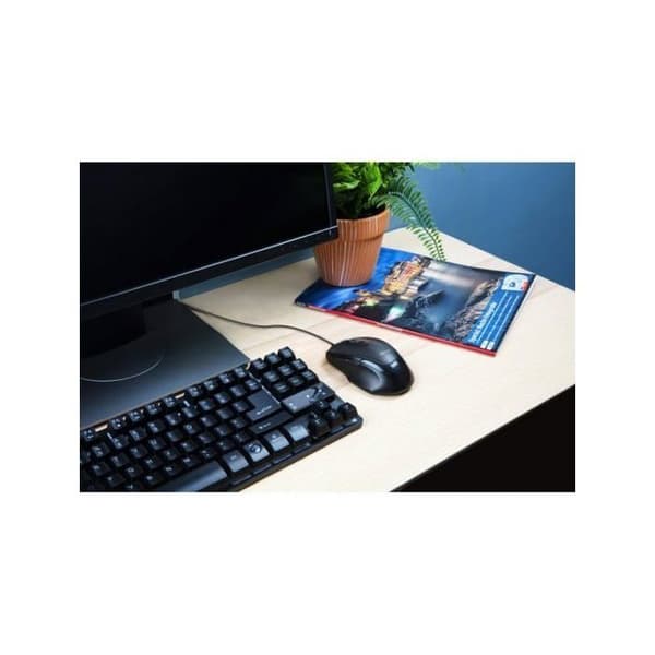 USB Kablemus - TRUST - Voca - 800-2400 DPI - Ergonomisk - 2 Tommelknapper