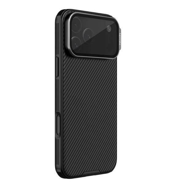 Cover til iPhone 17 Pro Max - TPU+PC, Sort