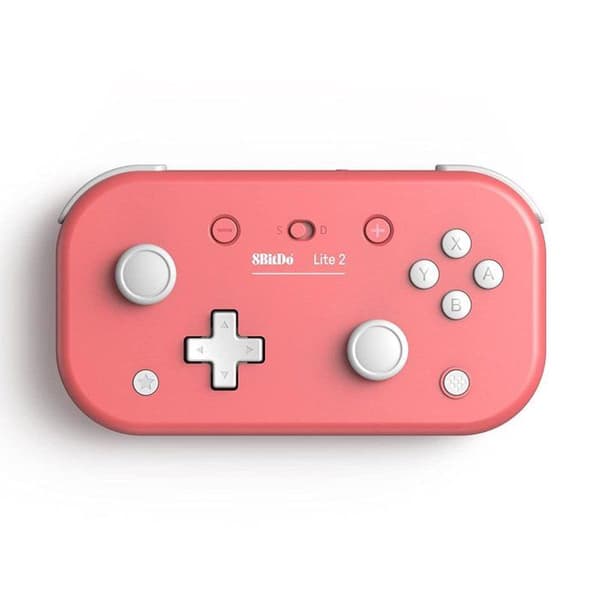 8BitDo Lite 2 Rose Controller Bluetooth til Nintendo Switch, Raspberry, Android og Windows