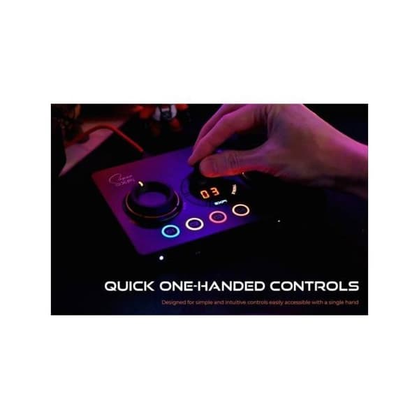 DAC og USB-forstærker - Creative - Sound Blaster GC7 - Programmerbare kontroller - Super X-Fi - Højfidelity lyd
