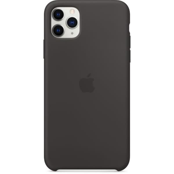 APPLE Silikonskal Svart för iPhone 11 Pro Max