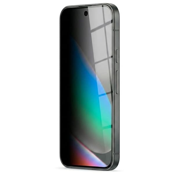 Sæt med 2 hærdet glas til Google Pixel 10 / 10 Pro Anti-spion 3mk Sort transparent