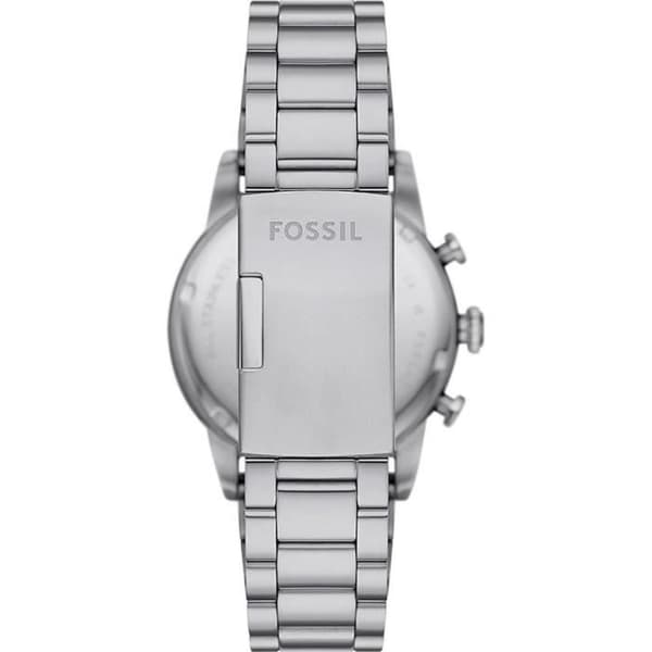Fossil Ur - Mænd - FS6048 - Sølv Rustfrit stål - 42 mm - Grøn