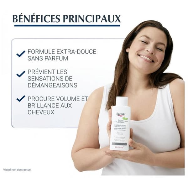 Eucerin Dermo Capillaire Shampoo Høj Tolerance Ekstra Blød 250ml