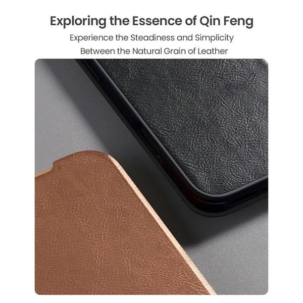 iPhone 17 Pro Cover - Læder/PU, Sort, Med Kortholder Sort