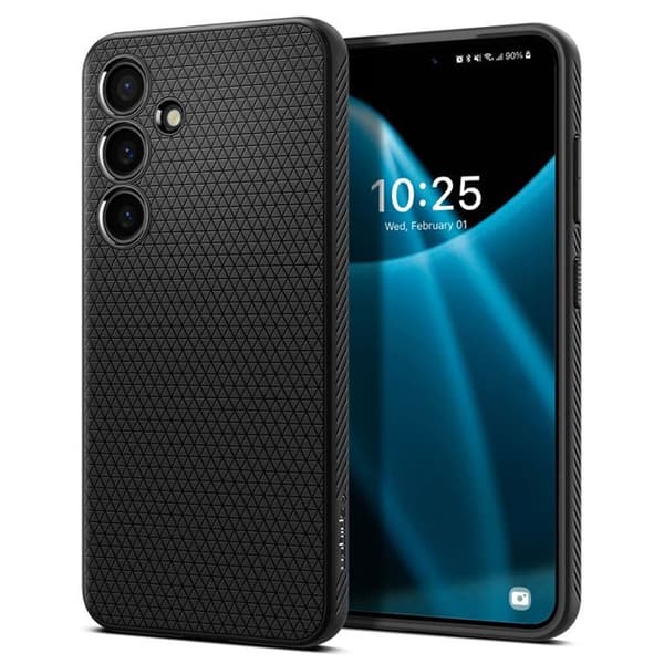 Spigen Liquid Air - Cover til Samsung Galaxy S24 (mat sort)