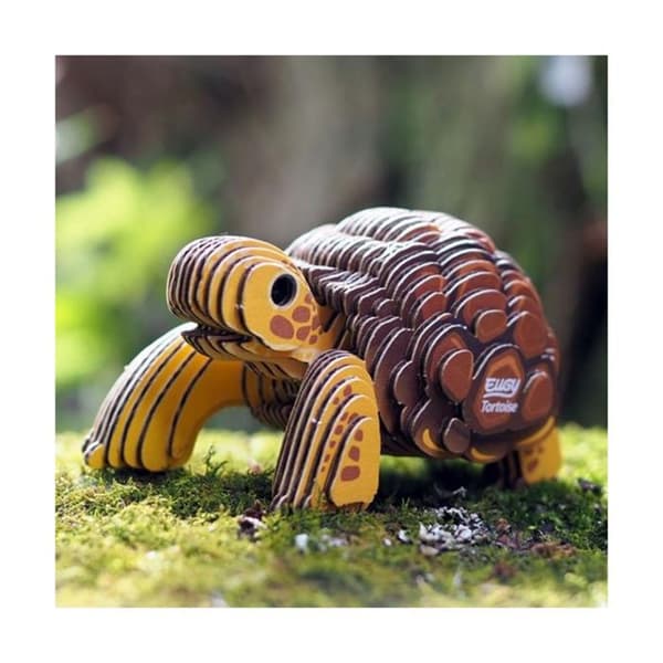 Uddannelsesmodel - Eugy 3D - Skildpadde - Genbrugspap - Fra 5 år