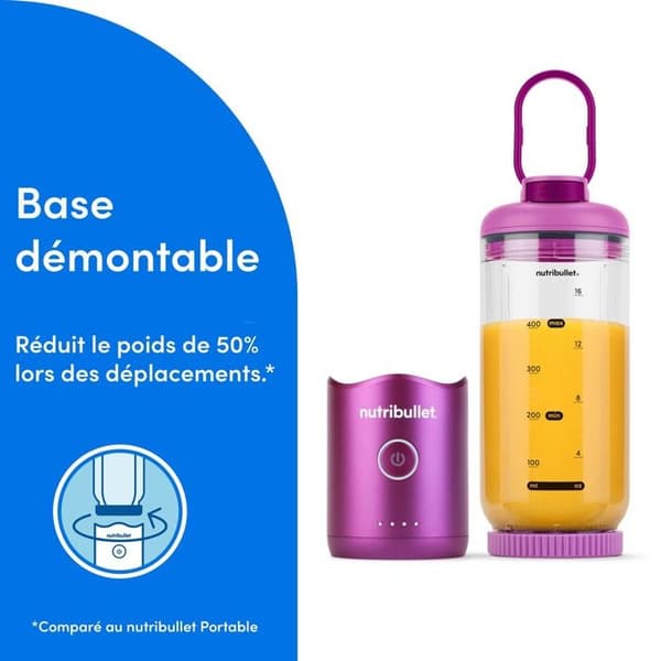 Blender Nutribullet FLEX bærbar - Violet NBP013VT