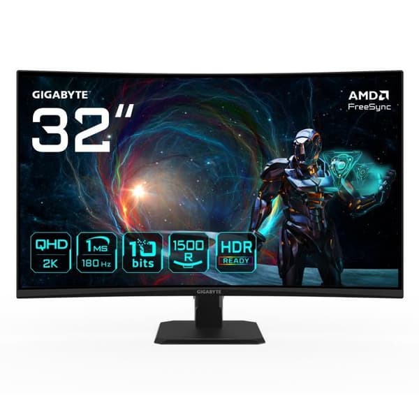 GS32QCA 32' KURVE/QHD/180Hz/VA/1ms/Adapt Sync