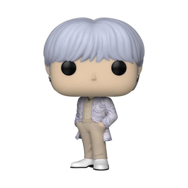 Figur - Funko - Pop! Rocks - BTS - Suga - Multifarvet - Grå