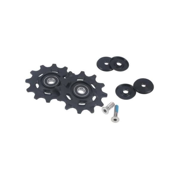 Baggear roulette - SRAM - Rival Etap AXS - Stål - Sort - 12 gear