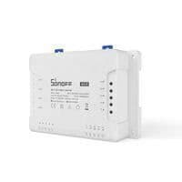 Intelligent switch - SONOFF - 4CHR3 - Wi-Fi - Stemmestyring - 4 grupper