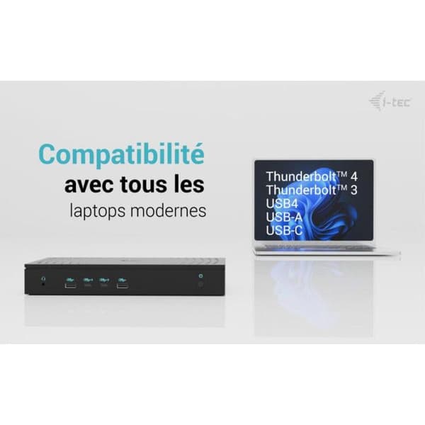 I-TEC Universal 5x 4K Skärm